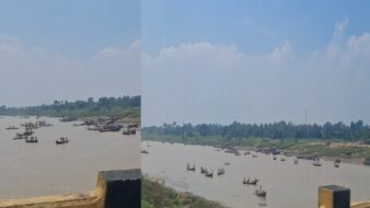 करमदहा नदी से पूर्वी टूंडी क्षेत्र की ओर रोजाना सौ ट्रक अवैध बालू की हो रही है ढुलाई,धनबाद जिला प्रशासन कब लगायेगी रोक?