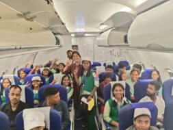 जिले की 28 सरकारी स्कूल छात्राएं इसरो भ्रमण को रवाना