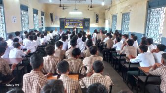 गुरुनानक स्कूल साकची में कानूनी जागरूकता शिविर, बच्चों को मिली अधिकारों की सीख