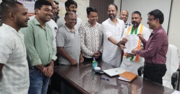 बीएसएनएल की नीतियों के खिलाफ जमशेदपुर में धरना प्रदर्शन