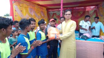 फिट युवा विकसित भारत के तहत धोबना में सांसद खेल महोत्सव का हुआ आगाज