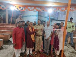वास्तु विहार वेलफेयर सोसाइटी बारीडीह पूजा पंडाल का भव्य उद्घाटन