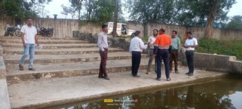 छठ पर्व की तैयारी हेतु शक्तिपदो तालाब का संस्थान तैयार