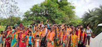 घाटशिला विधानसभा के जादूगोड़ा के इच्छड़ा में झामुमो कार्यकर्ता एवं समर्थक भाजपा में हुए शामिल