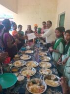 प्रधानमंत्री पोषण शक्ति निर्माण योजना के तहत संकुल स्तरीय कुकिंग प्रतियोगिता का हुआ आयोजन