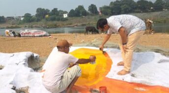 नगर आयुक्त कृष्णा कुमार की देखरेख में छठ घाटों की तैयारी तेज