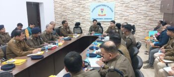 एसएसपी की अध्यक्षता में मासिक अपराध गोष्ठी, ड्रग्स तस्करी—अवैध हथियार पर कड़ी कार्रवाई के निर्देश
