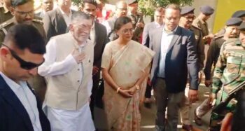 जमशेदपुर महिला विश्वविद्यालय के तृतीय दीक्षांत समारोह मे राज्यपाल संतोषकुमार गंगवार