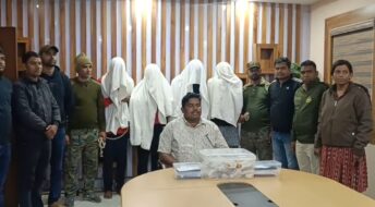 जमशेदपुर वन विभाग की बड़ी कार्रवाई: लाखों की कीमत वाला समुद्री कोरल जब्त, चार तस्कर गिरफ्तार