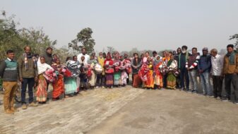 तीन पंचायतों में 450 जरूरतमंदों के बीच कंबल वितरण