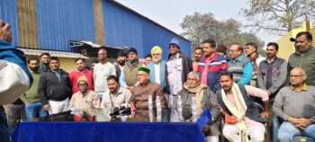 लाल बाबा फाउंड्री में जमशेदपुर पश्चिम विधायक सरयू राय का भव्य नागरिक अभिनंदन