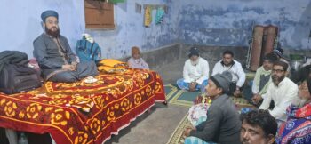 पीर साहब का बिक्रमपुर में हुआ आगमन,ग्रामीणों ने किया जोरदार स्वागत