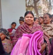 नगर निकाय चुनावी सरगर्मी में कंबलों की राजनीति,आदित्यपुर नगर निगम में गरीबों के हक पर सियासी खेल