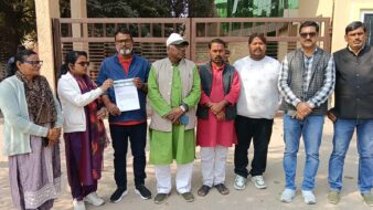 केरव गांधी के परिजनों से मिले जदयू नेता, एसएसपी से की कड़ी कार्रवाई की मांग