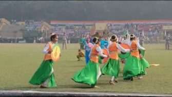 टेल्को सुमंत मुलगवाकर स्टेडियम में टाटा मोटर्स ने मनाया गणतंत्र दिवस