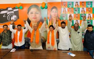 मानगो नगर निगम चुनाव : विधायक सरयू राय का एनडीए मेयर प्रत्याशी संध्या सिंह के चुनावी कार्यालय में पहला आगमन, एनडीए की एकजुटता का प्रदर्शन