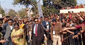 द्रौपदी मुर्मू जमशेदपुर दौरा