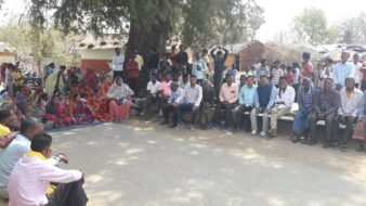 पत्थर खनिज खनन के लिए ग्राम सभा मंजूरी का ग्रामीणों ने किया खारिज
