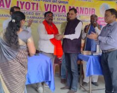 नवनिर्वाचित मेयर संजय सरदार ने किया स्वास्थ्य शिविर का उद्घाटन
