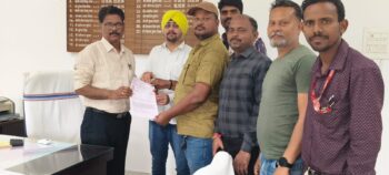 पत्रकार सुरक्षा कानून को लेकर प्रीतम सिंह भाटिया ने सौंपा ज्ञापन