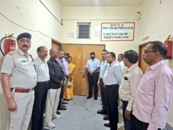जामताड़ा में ईवीएम-वीवीपैट वेयरहाउस का त्रैमासिक निरीक्षण