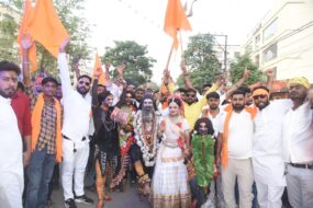 वैदिक मंत्रोच्चारण के साथ निकली भव्य हिंदू नववर्ष यात्रा, डिमना से सुभाष मैदान तक उमड़ा जनसैलाब