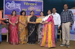 प्रभा तिवारी सम्मानित: लव जिहाद व धर्मांतरण के खिलाफ मुहिम प्रभा तिवारी