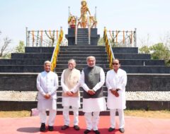 उपराष्ट्रपति राधाकृष्णन: खूंटी में बिरसा मुंडा को नमन उपराष्ट्रपति राधाकृष्णन