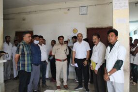 कारागार का संयुक्त निरीक्षण, बंदियों की स्वास्थ्य सुविधाओं पर विशेष जोर