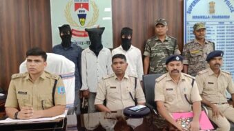 रंगदारी के लिए फायरिंग का खुलासा: भाजपा नेता के घर गोलीकांड में तीन अपराधी गिरफ्तार
