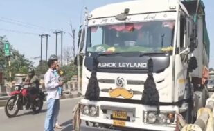 गुप्त सूचना पर कार्रवाई, अवैध बालू लदा हाईवा जब्त; चालक हिरासत में