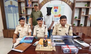 पिस्टल के दम पर रंगदारी का खेल खत्म, गम्हारिया पुलिस ने कुख्यात आरोपी को हथियार समेत दबोचा