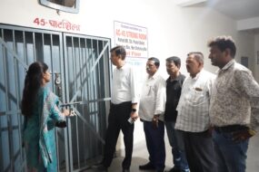उपायुक्त ने किया ईवीएम वेयर हाउस का निरीक्षण, सुरक्षा व्यवस्था की समीक्षा