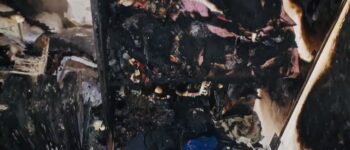 रामगढ़ बैटरी ब्लास्ट से घर में लगी भीषण आग, लाखों की संपत्ति जलकर राख