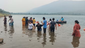 मानसून आपदा से निपटने की तैयारी, डिमना लेक में एनडीआरएफ का 5 दिवसीय प्रशिक्षण शिविर