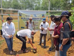 रोटरी क्लब ऑफ जमशेदपुर वेस्ट ने कदमजोड़ा में पुनर्निर्मित तालाब का किया लोकार्पण