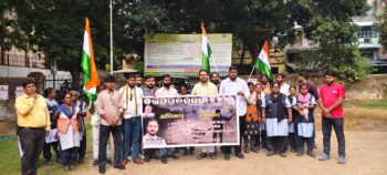 सफाई कर्मियों के अधिकारों को लेकर यूथ इंटक का प्रदर्शन, मुख्यमंत्री के नाम सौंपा मांगपत्र