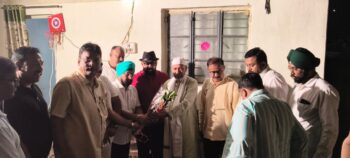 हज यात्रा से लौटे वरिष्ठ कांग्रेस नेता रियाजुद्दीन खान का भव्य स्वागत, राम प्रसाद बिस्मिल को दी श्रद्धांजलि