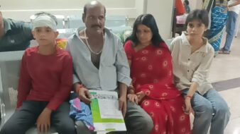 घरेलू विवाद में हिंसा, पति-पत्नी समेत पुत्र घायल; गांजा बिक्री का विरोध करने का आरोप