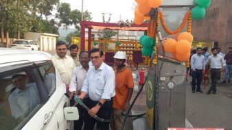 कार्तिक उरांव सर्विस स्टेशन में ऑनलाइन सीएनजी स्टेशन का शुभारंभ