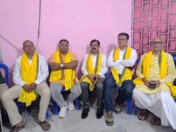 ब्रह्मर्षि विकास मंच की केंद्रीय समिति के पदाधिकारियों का सम्मान