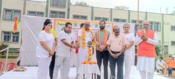 अंतर्राष्ट्रीय योग दिवस पर बर्मामाइंस में भव्य योग शिविर, शामिल हुए कुलवंत सिंह बंटी
