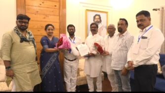 CM सोरेन से मिले नव निर्वाचित राज्यसभा सांसद बैद्यनाथ राम नव निर्वाचित राज्यसभा सांसद बैद्यनाथ राम