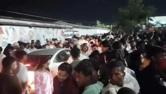 जेपीएल फाइनल में भगदड़