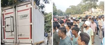 गोलमुरी में दर्दनाक हादसा: पिकअप की टक्कर से स्कूटी सवार महिला गंभीर घायल, अफवाह पर भड़के लोगों ने किया हंगामा