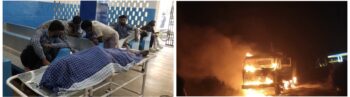 गिरिडीह-कोडरमा मुख्य मार्ग पर दर्दनाक हादसा: सब्जी विक्रेता की मौत, ग्रामीणों ने किया सड़क जाम