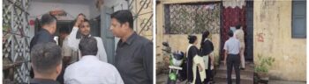 टाटा स्टील क्वार्टर खाली कराने पहुंची टीम का विरोध, एएसआई पर अवैध कब्जे का आरोप