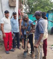 पंचायत समिति सदस्य सुनील गुप्ता की पहल रंग लाई, पोस्तो नगर में लगा नया सबमर्सिबल पंप