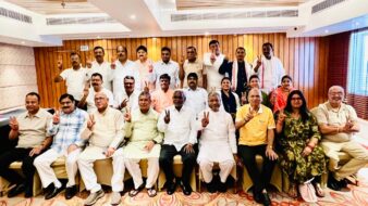 राज्यसभा चुनाव से पहले भाजपा का शक्ति प्रदर्शन, 24 विधायक एक साथ आए नजर