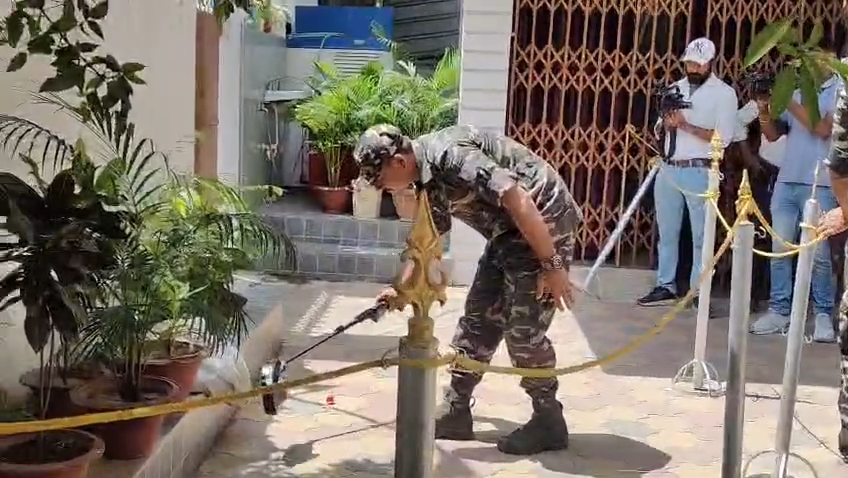 आरएसएस कार्यालय हमले